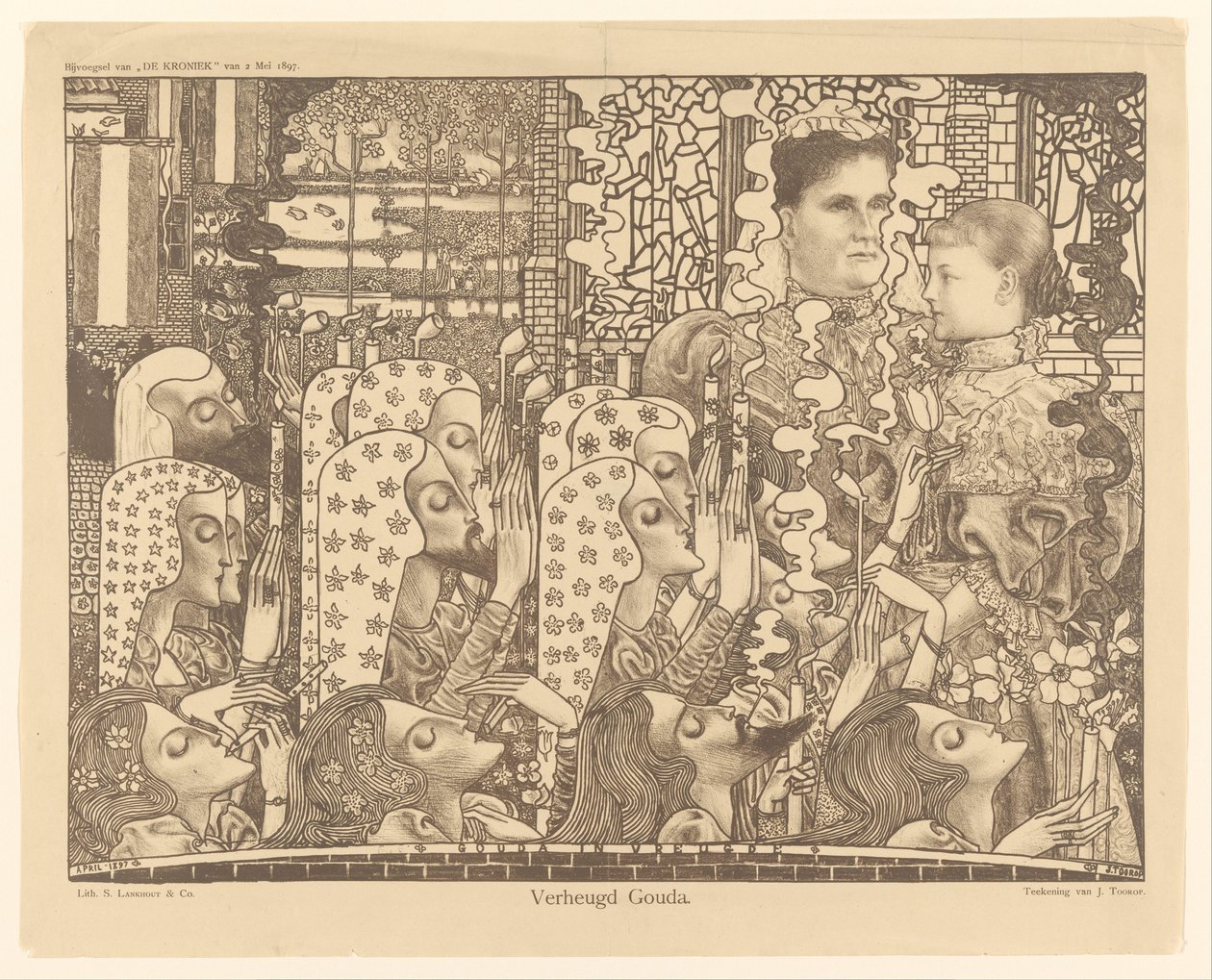Gouda réjouie - Jan Toorop