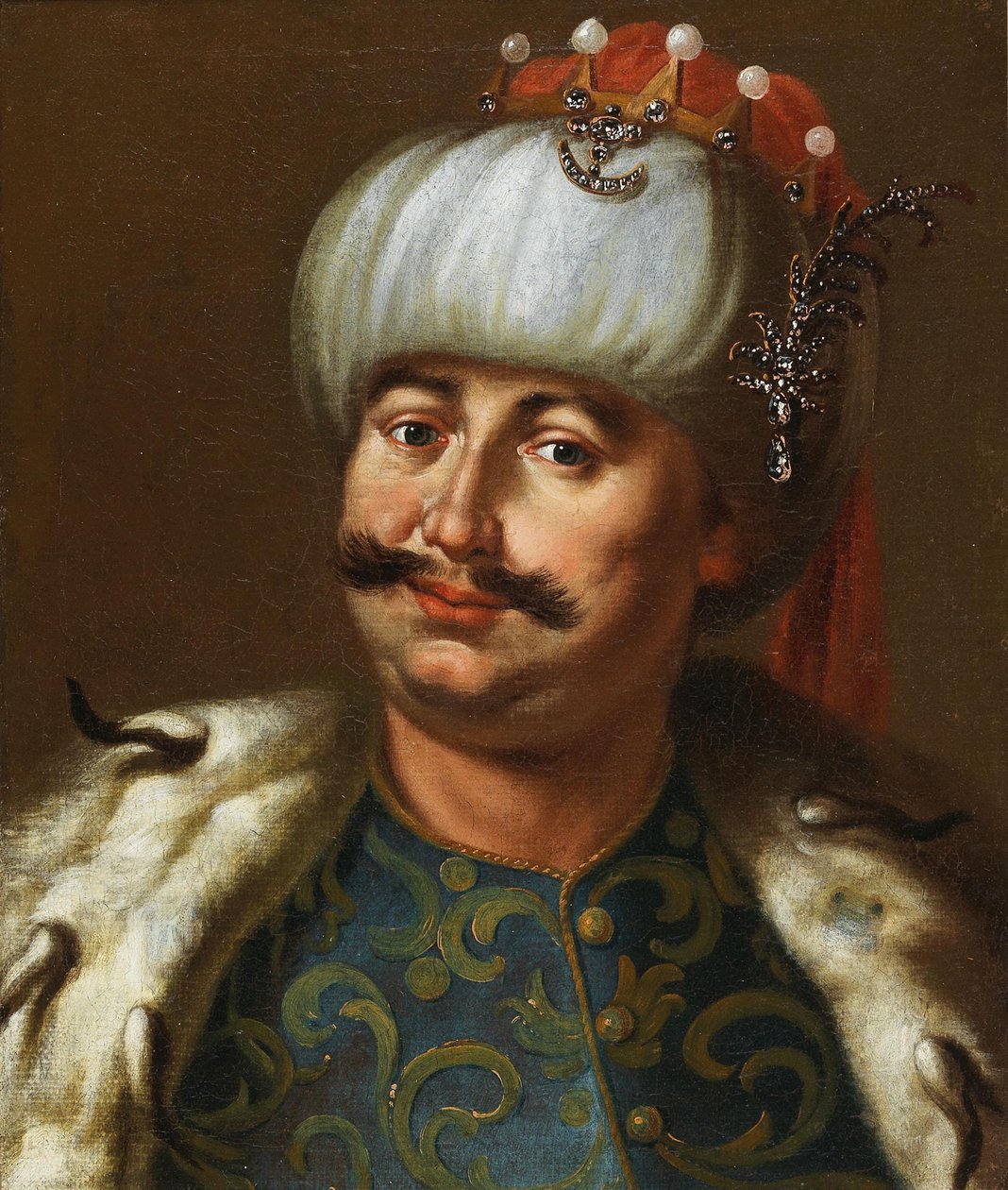 Jean III Sobieski, roi de Pologne, habillé en sultan ottoman - Jan Tricius