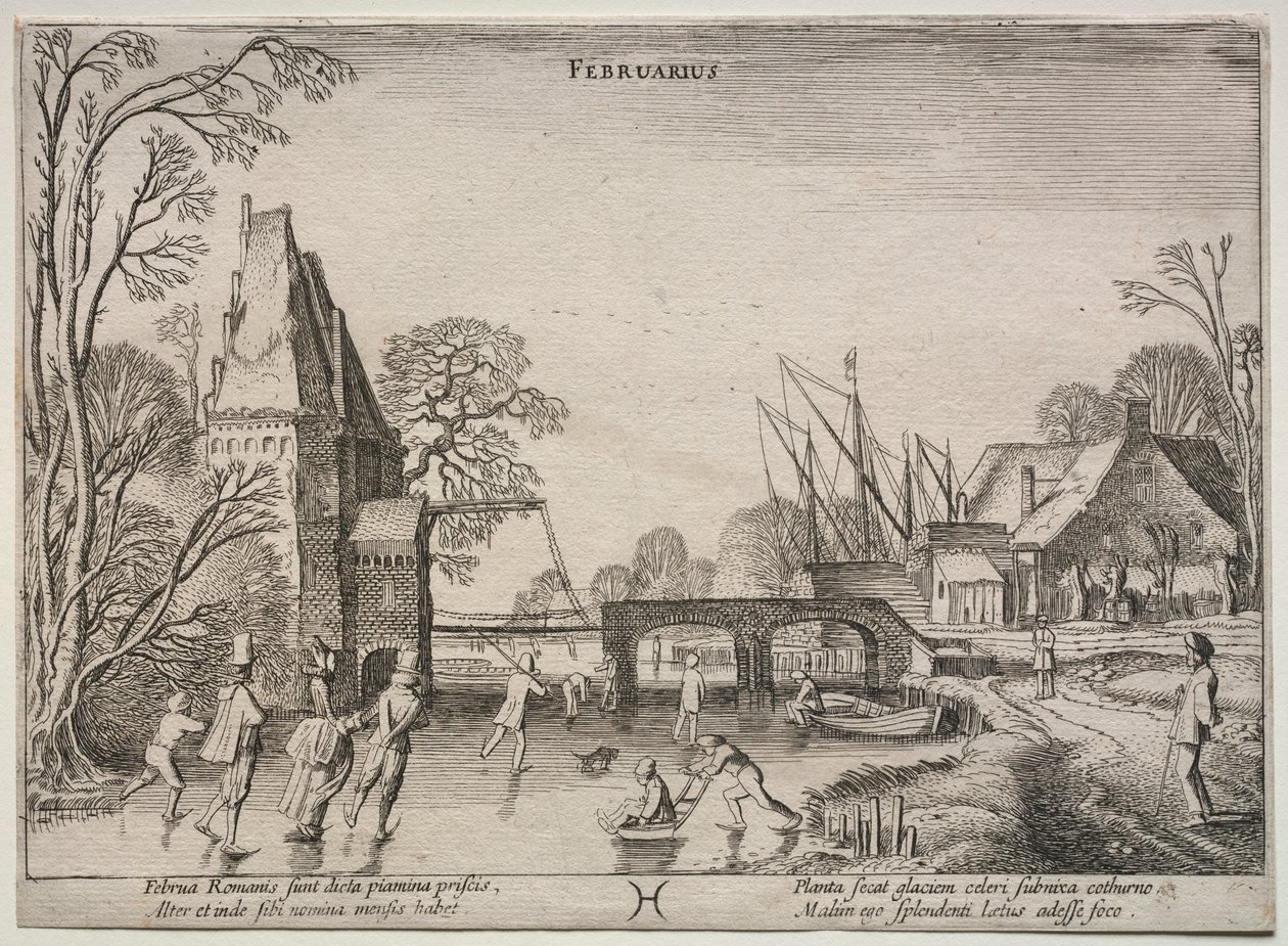 Les Douze Mois : Février - Jan Van de Velde
