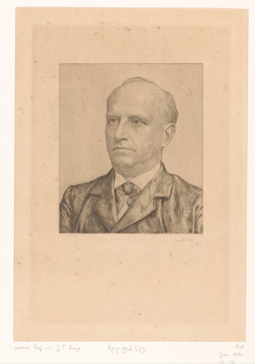 Portrait de J.T. Buys - Jan Veth