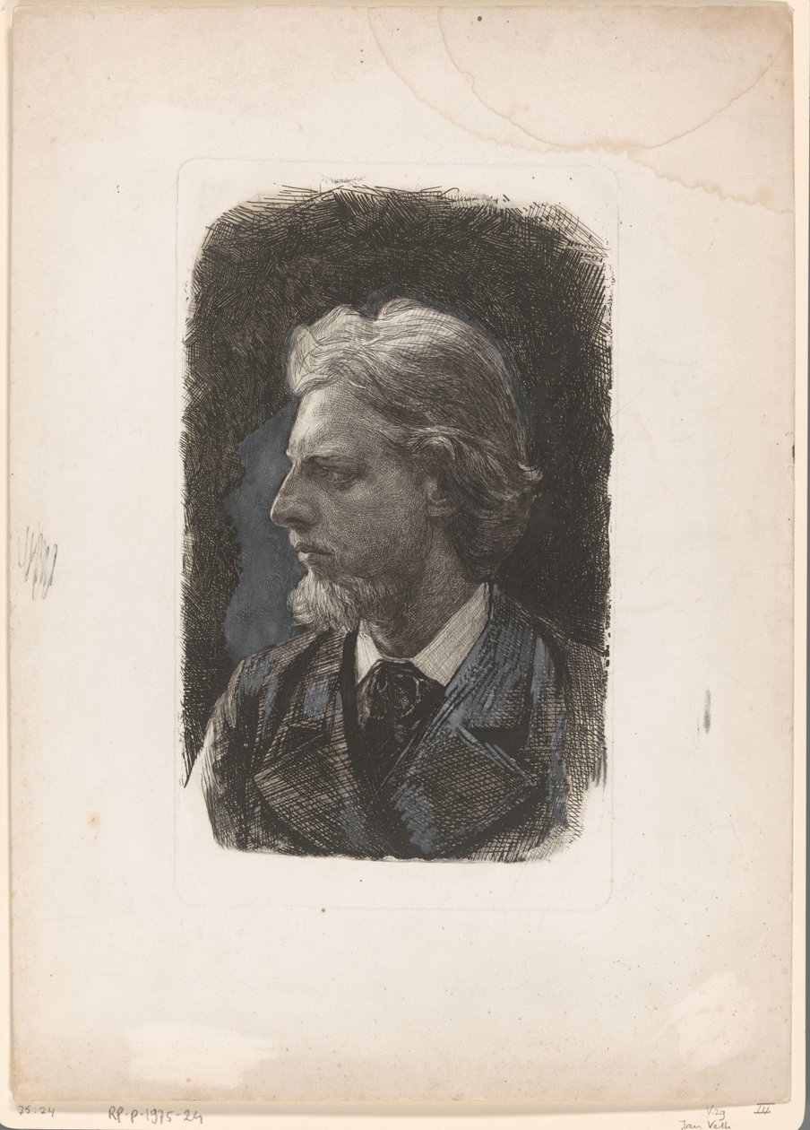 Portrait de Jacques Perk - Jan Veth