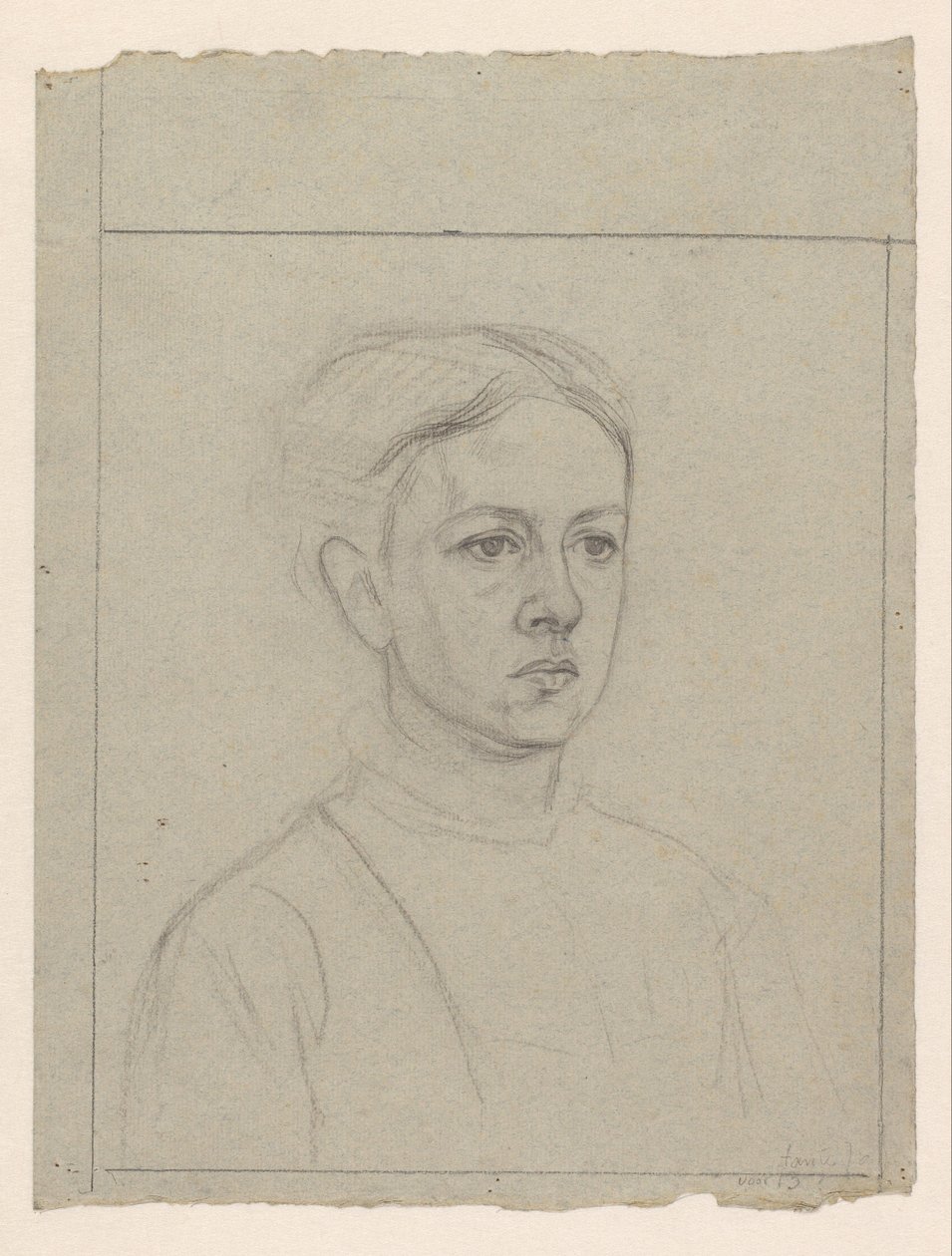 Portrait de Johanna Veth - Jan Veth