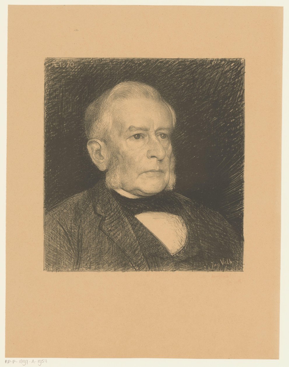 Portrait de Matthijs de Vries - Jan Veth