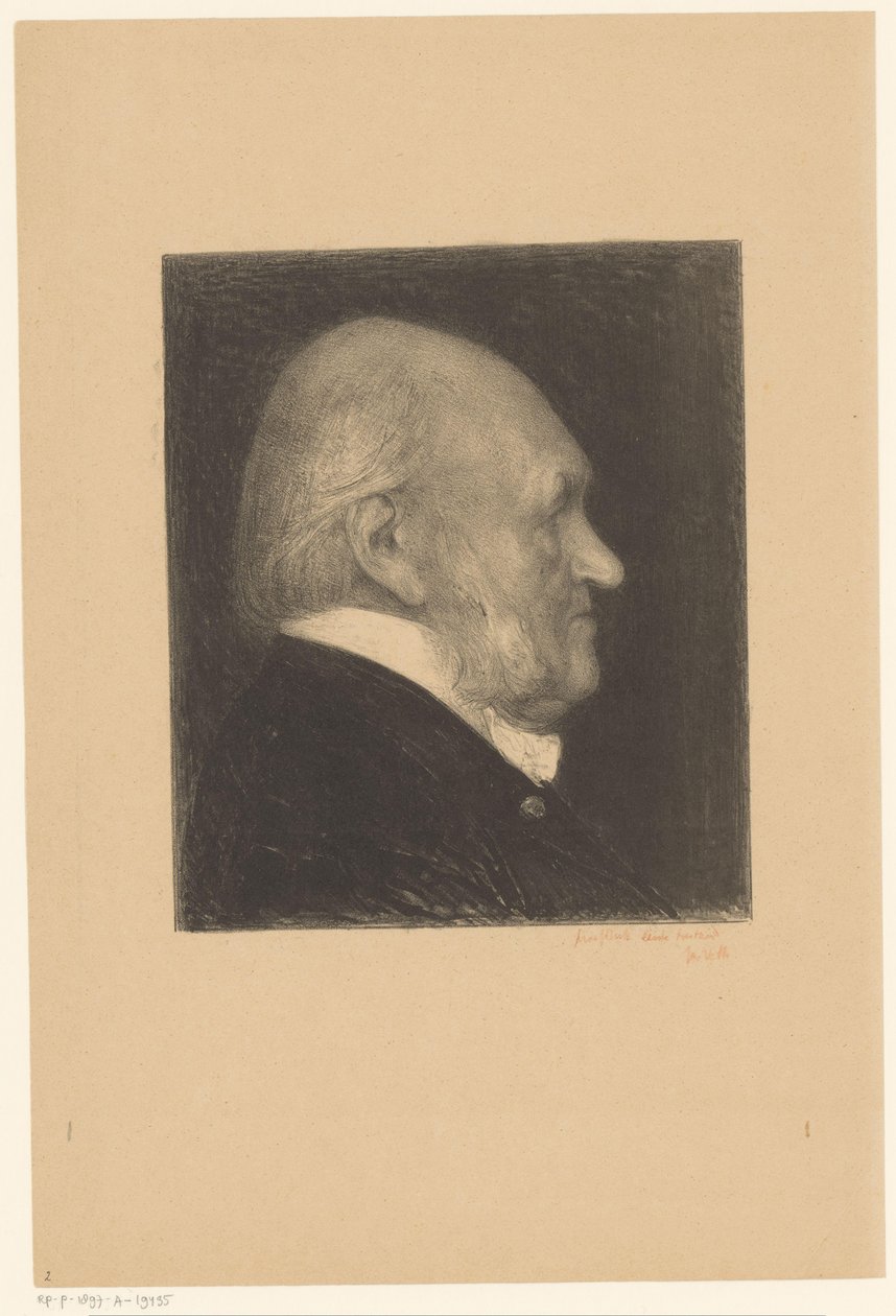 Portrait de Nicolaas Beets - Jan Veth