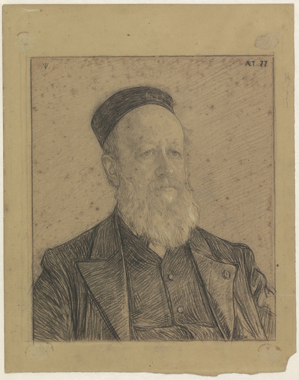 Portrait de Pieter Johannes Veth, âgé de 77 ans - Jan Veth