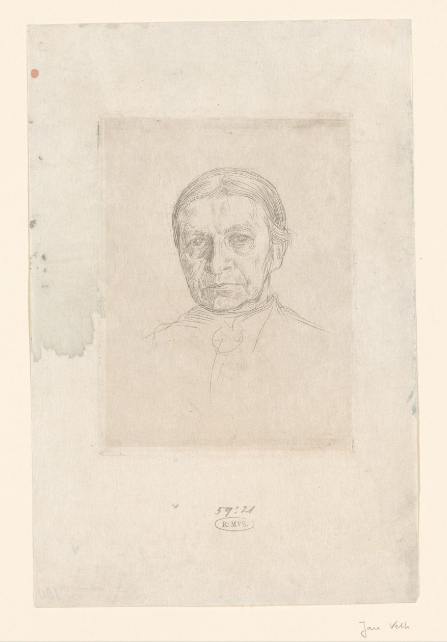 Portrait de Madame Anna Cornelia Veth-Giltay - Jan Veth