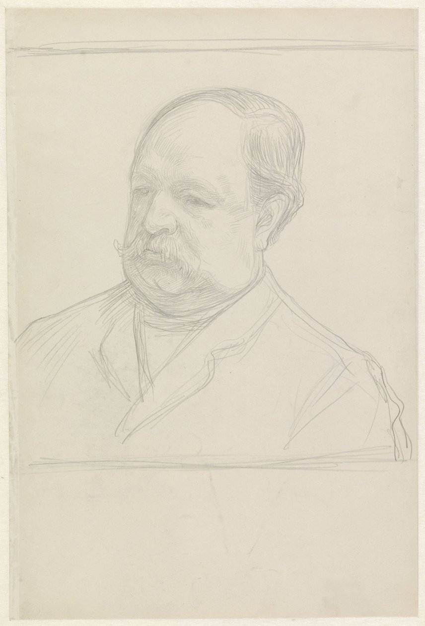 Portrait de M. Jan Heemskerk Azn. - Jan Veth