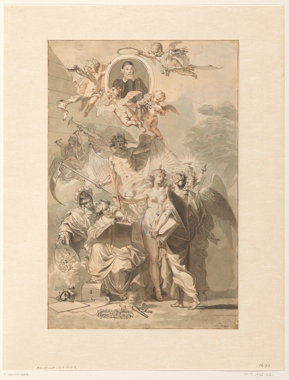 Frontispice pour Edward Simson, Chronicon Catholicon - Jan Wandelaar
