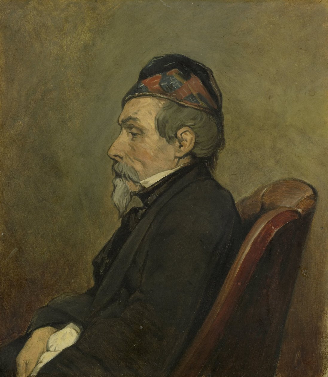 Portrait de Johan-Hendrick-Louis Meyer, peintre marin - Jan Weissenbruch