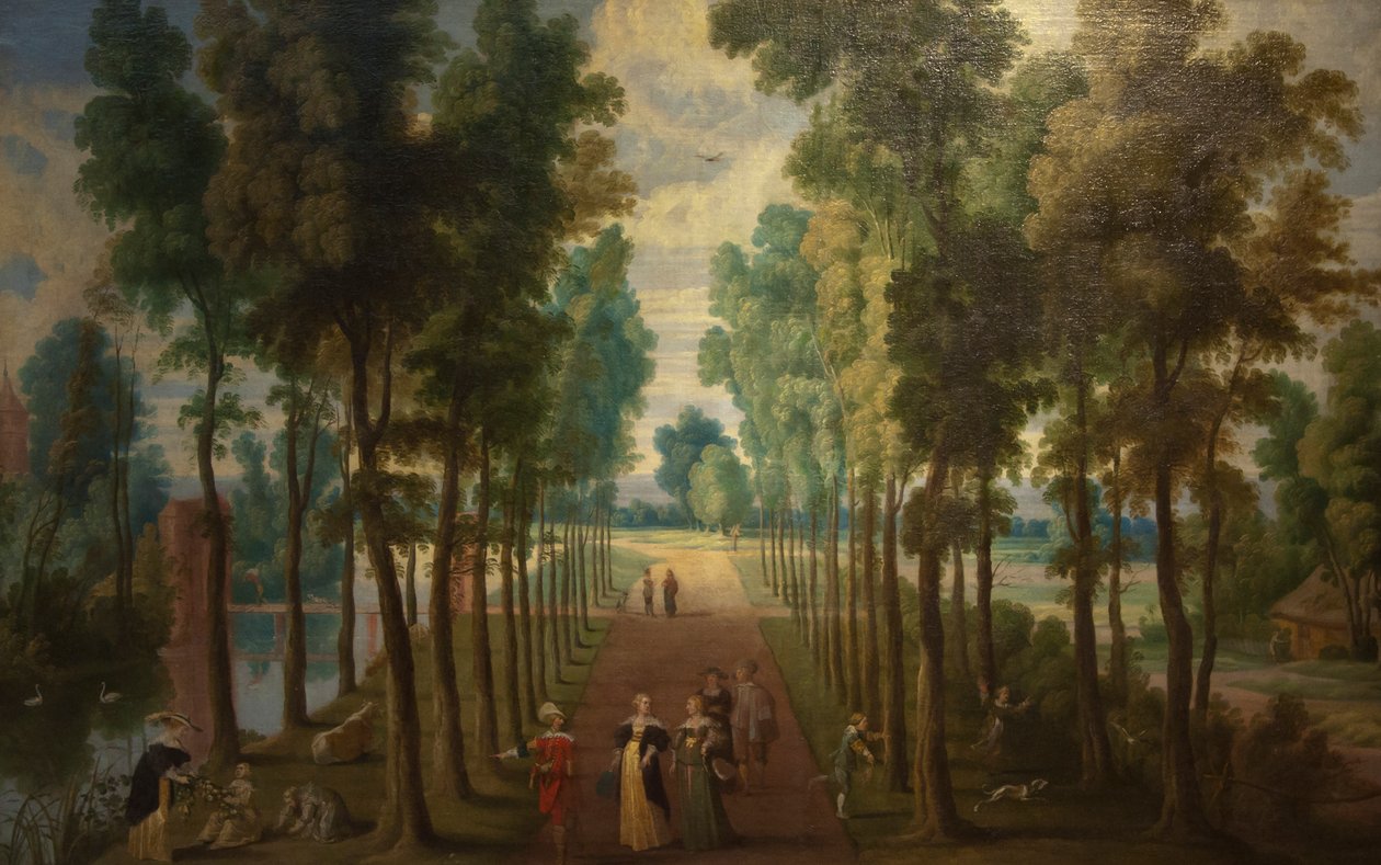 Jan Wildens (1586-1653) - Route au bord du ruisseau - Séville Bellas Artes 22-03-2011 12-05-54 - Jan Wildens