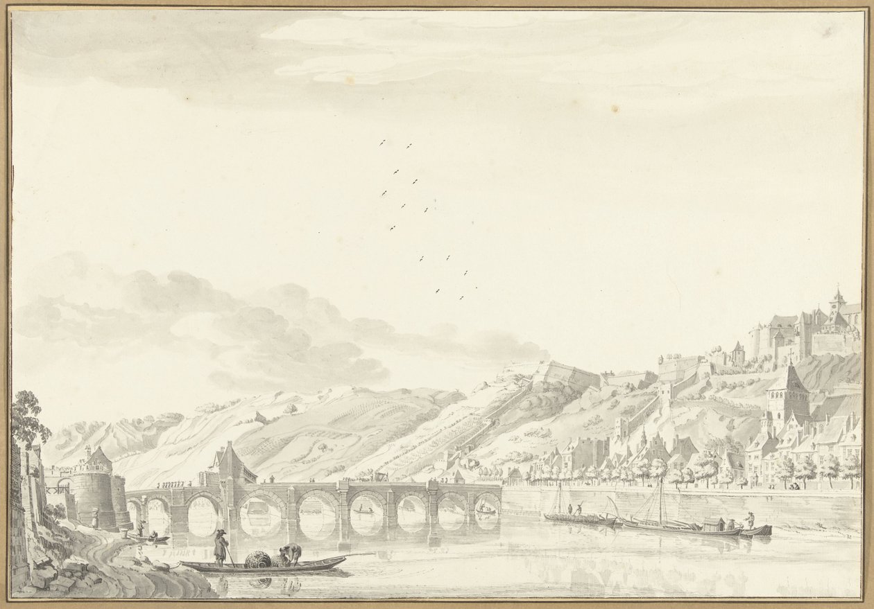 Vue de la ville et du château de Namur - Jan de Beijer