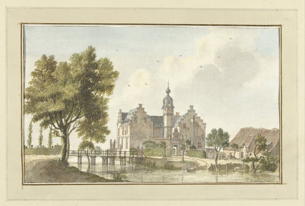 La Maison den Ham, sur la Niers en Allemagne - Jan de Beijer