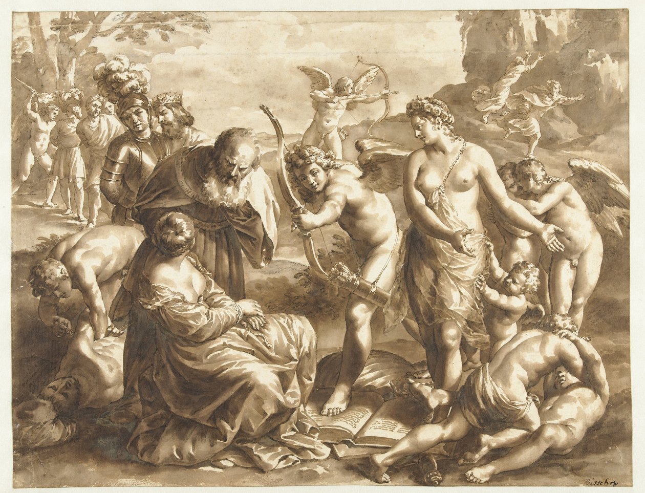 Allégorie du pouvoir de Vénus - Jan de Bisschop