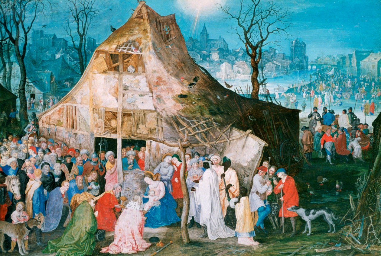 Adoration des Rois, 1598 - Jan the Elder Brueghel