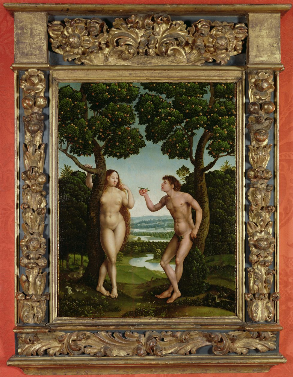 Adam et Ève - Jan van (attr. to) Scorel