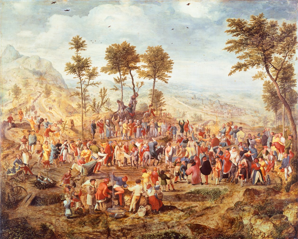 Christ entrant à Jérusalem - Jan van Amstel