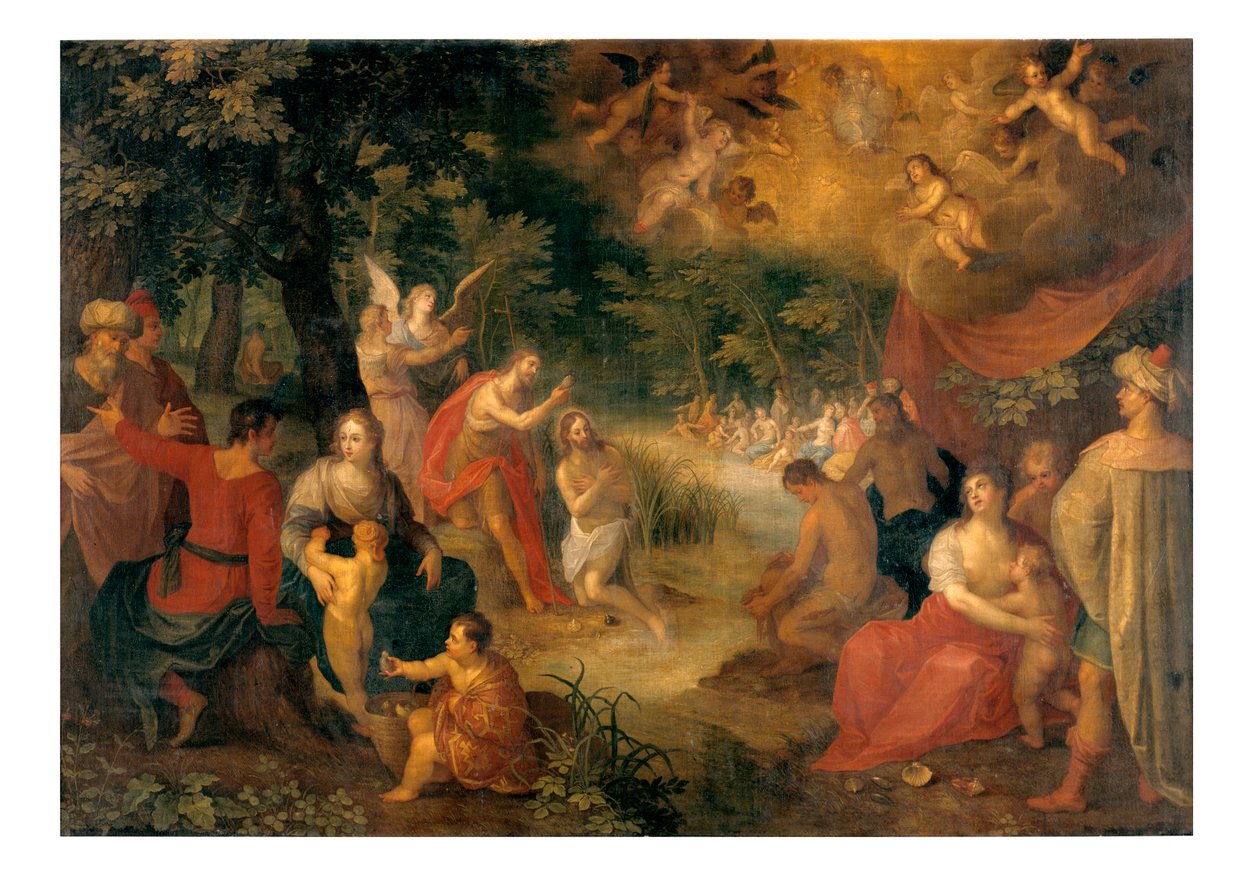 Le Baptême du Christ - Jan van Balen