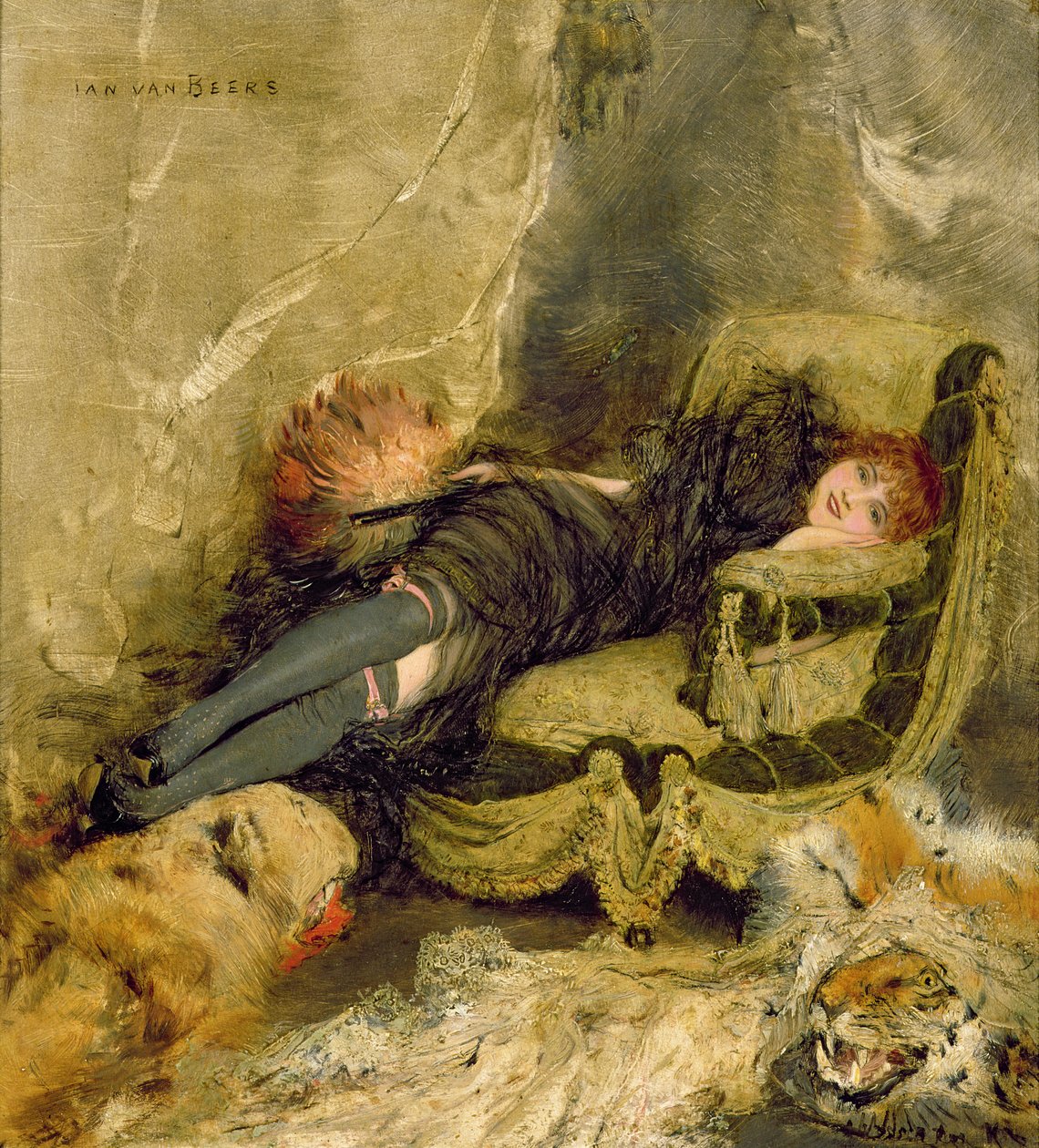 La courtisane - Jan van Beers