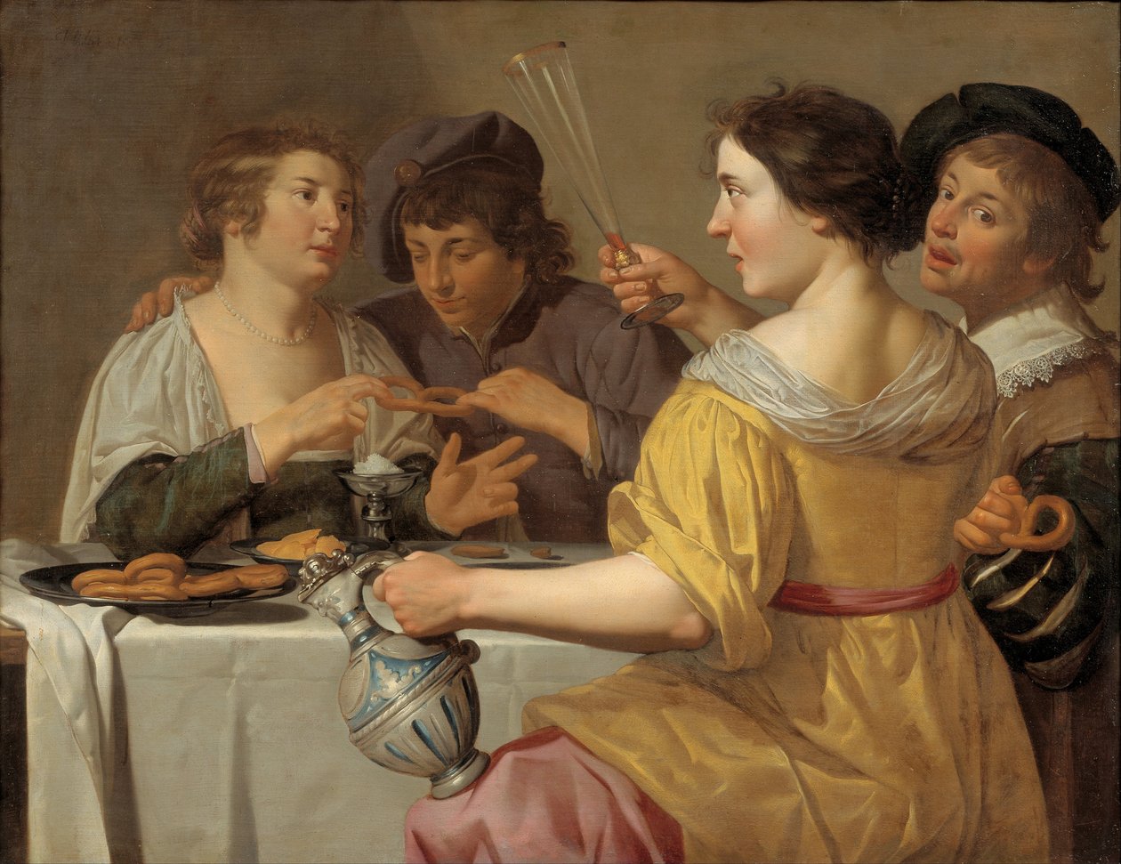 Dutch : Tirer le bretzel Tirer le bretzel - Jan van Bijlert