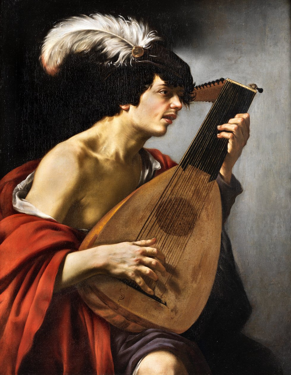 Jan Harmensz van Bylert Luténiste - Jan van Bijlert