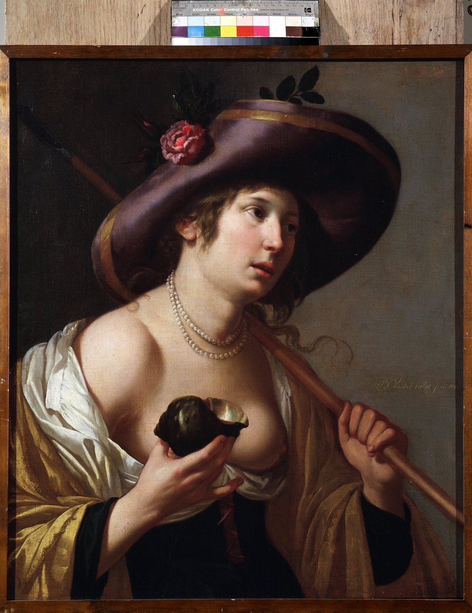 Portrait de Granida - Jan van Bijlert or Bylert