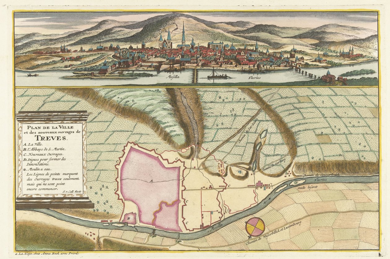 Plan de Trèves, 1704 - Jan van Call (II)
