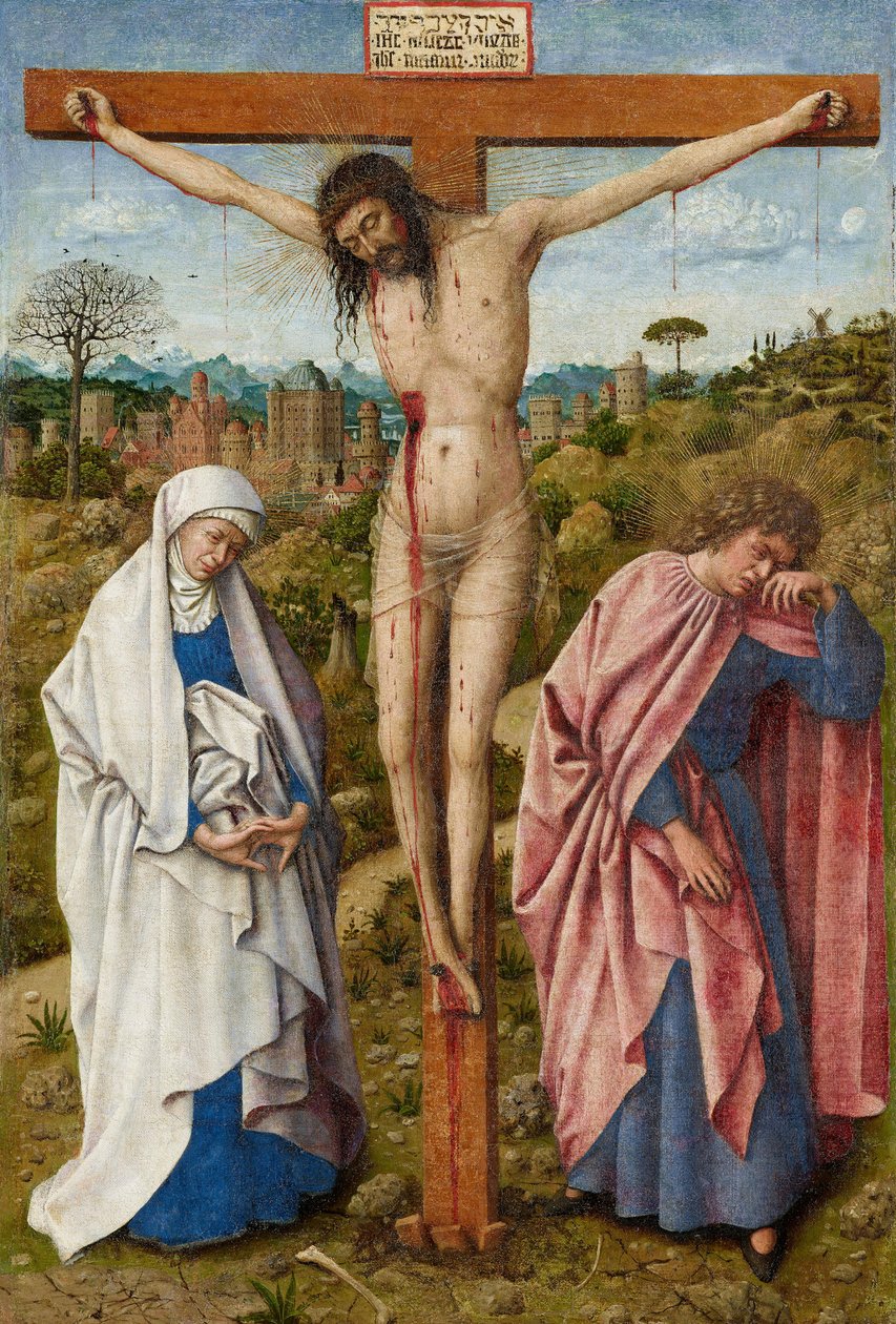 La crucifixion du Christ - Jan van Eyck