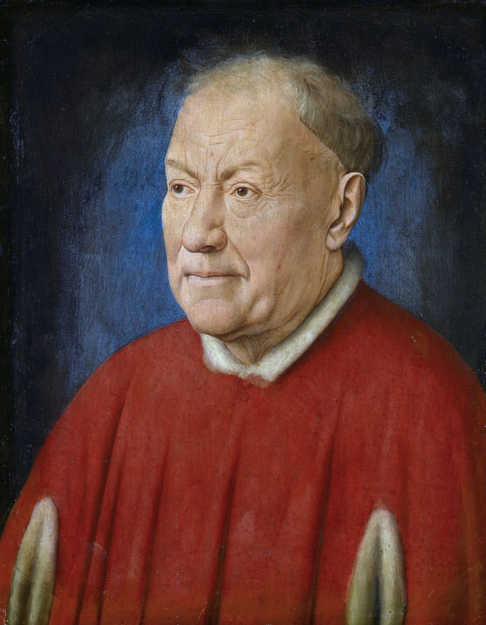 Portrait du cardinal Nicholaes Albergati - Jan van Eyck