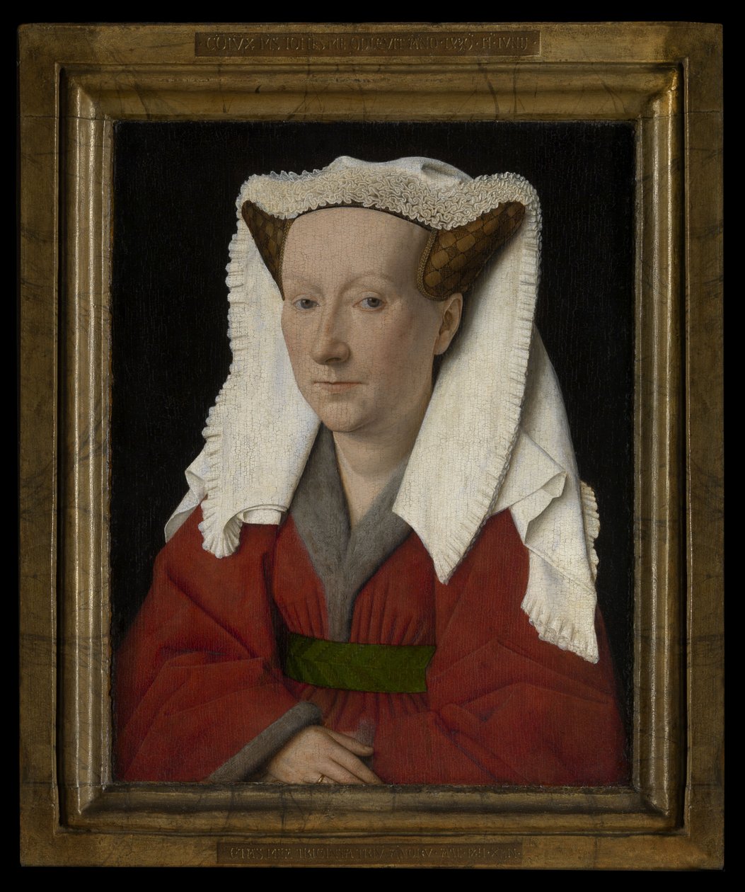 Portrait de Margareta van Eyck - Jan van Eyck