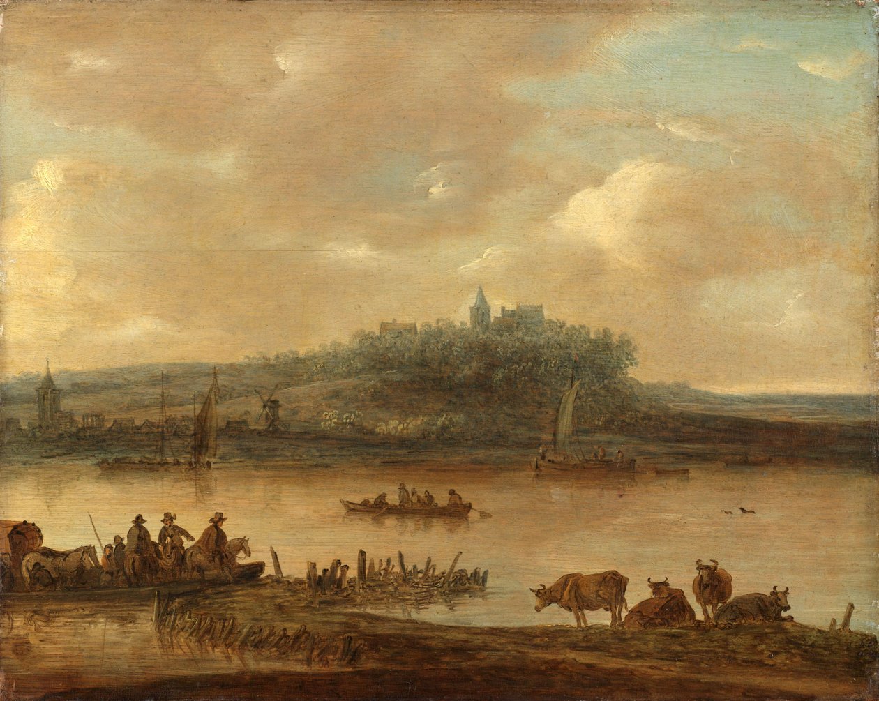 Vue du Rhin et de l