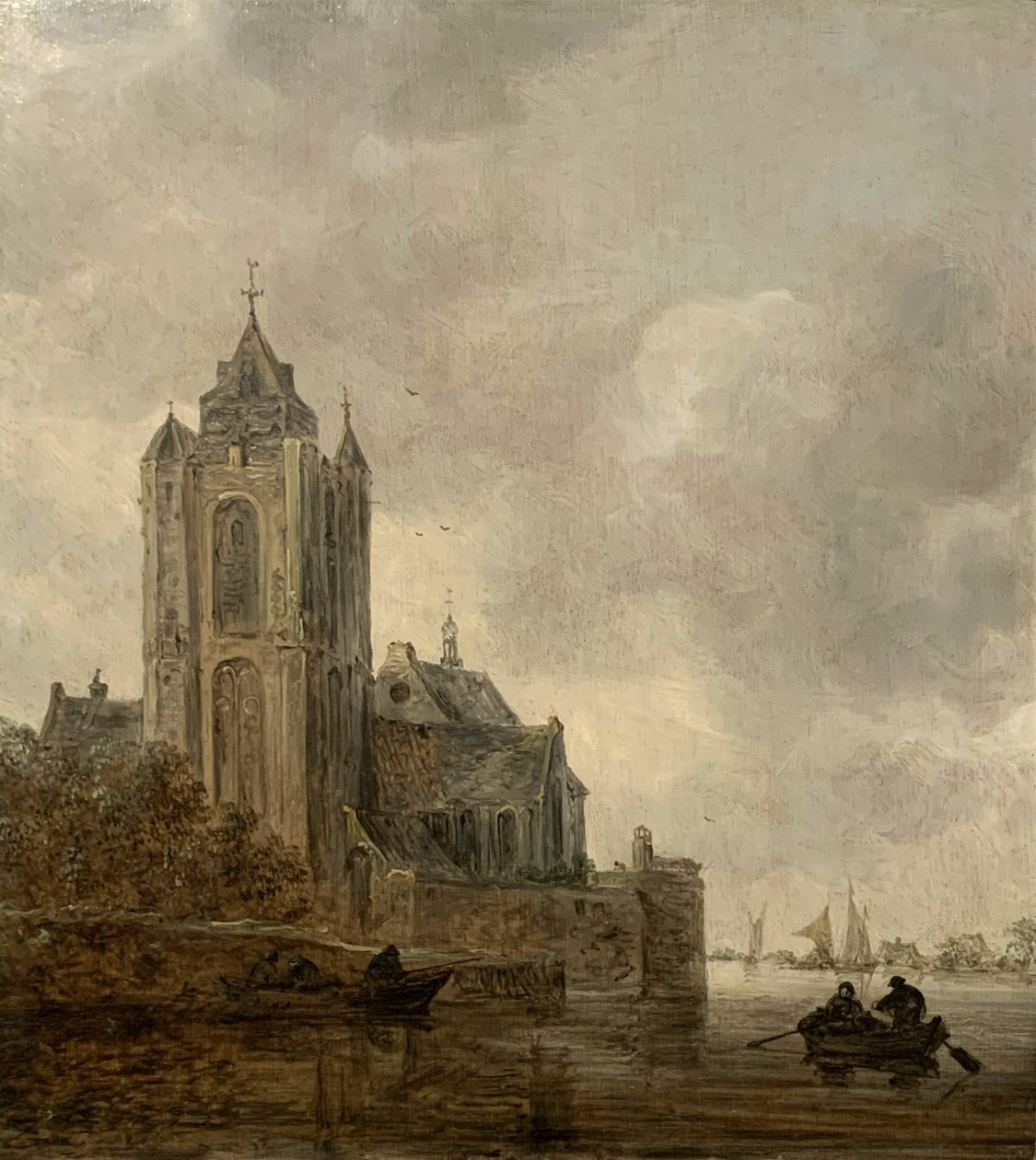 Une église au bord d