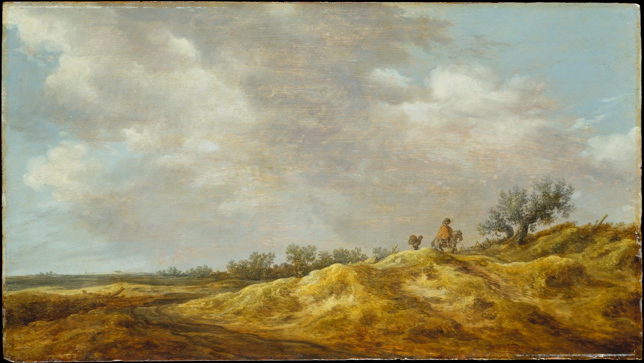 Chemin à travers les dunes - Jan van Goyen