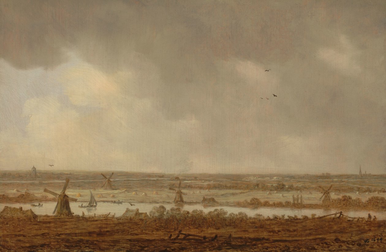 Paysage de polder - Jan van Goyen