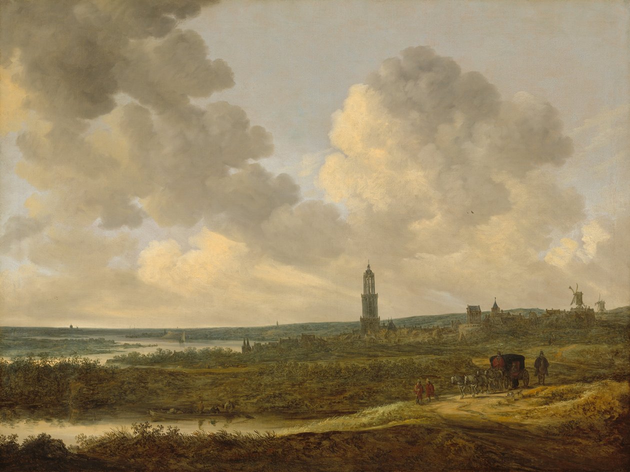 Vue de Rhenen - Jan van Goyen