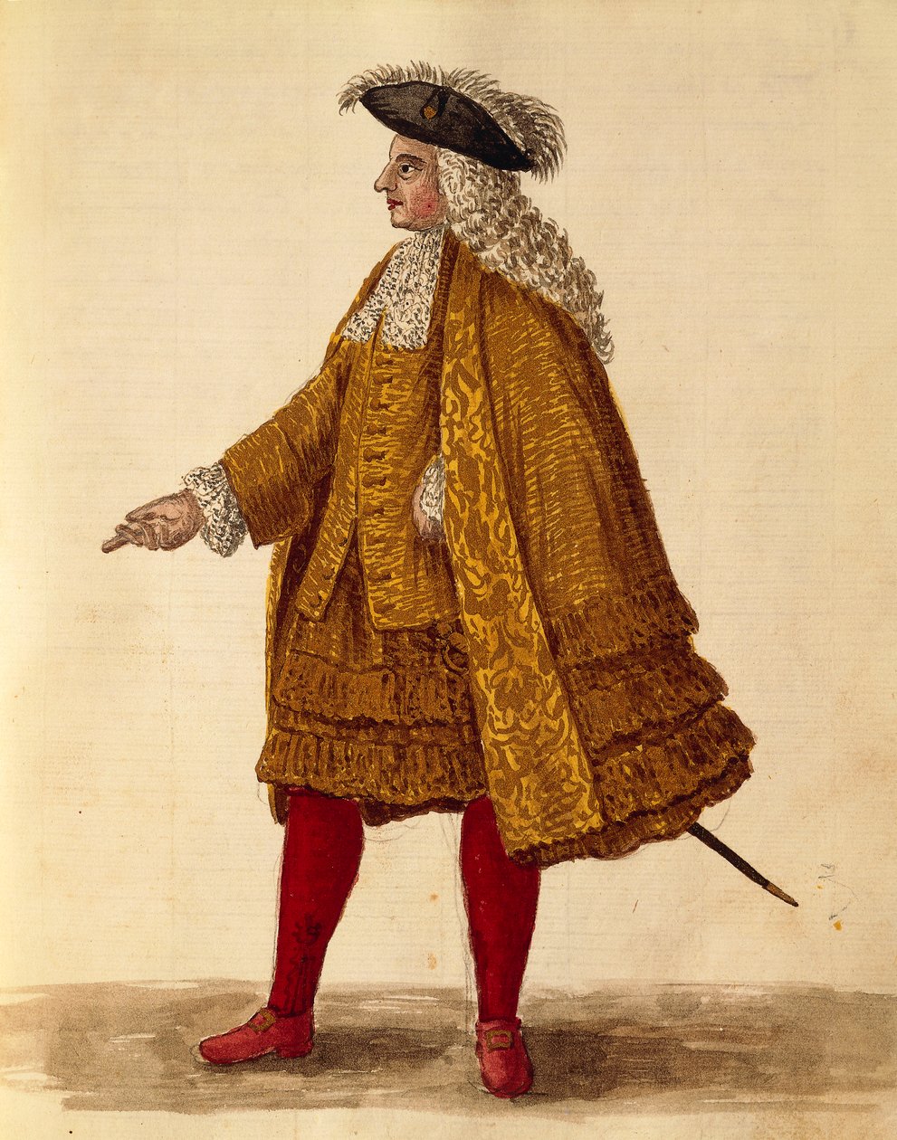 Robe de chevalier, Gli Abiti de Veneziani - Jan van Grevenbroeck
