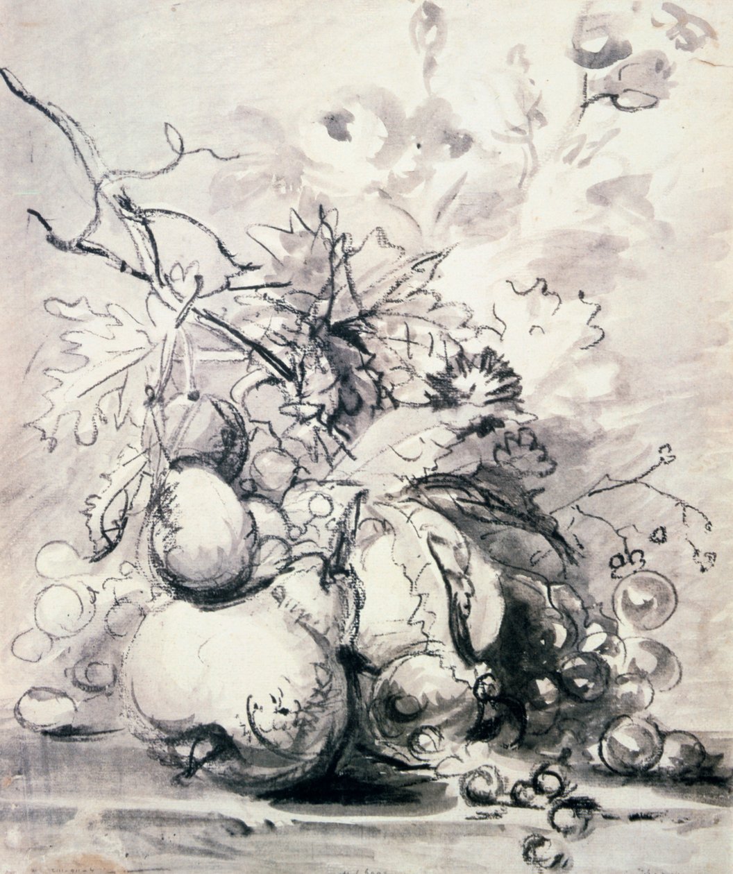 Nature morte de fruits, 1700 - 1749 - Jan van Huysum
