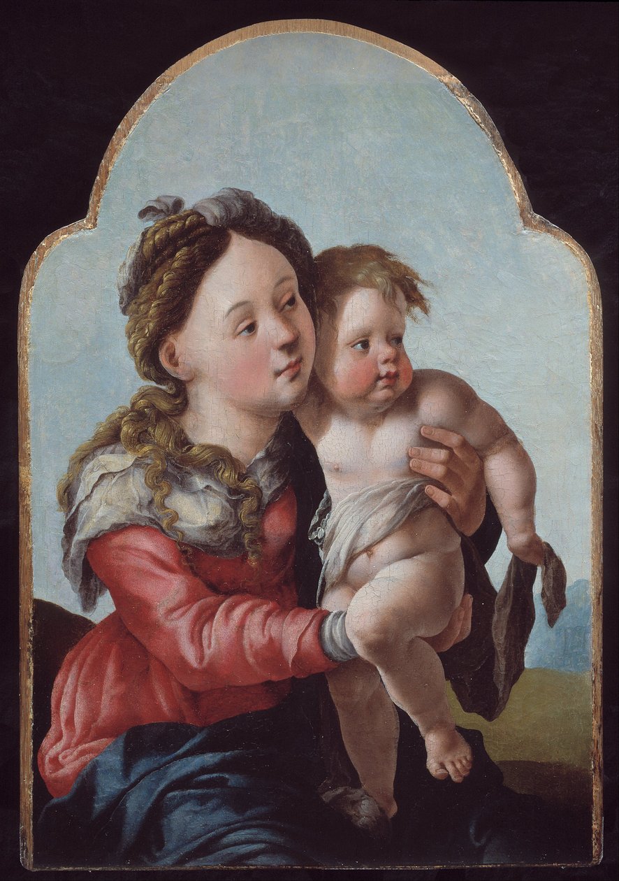 Madone et enfant - Jan van Scorel