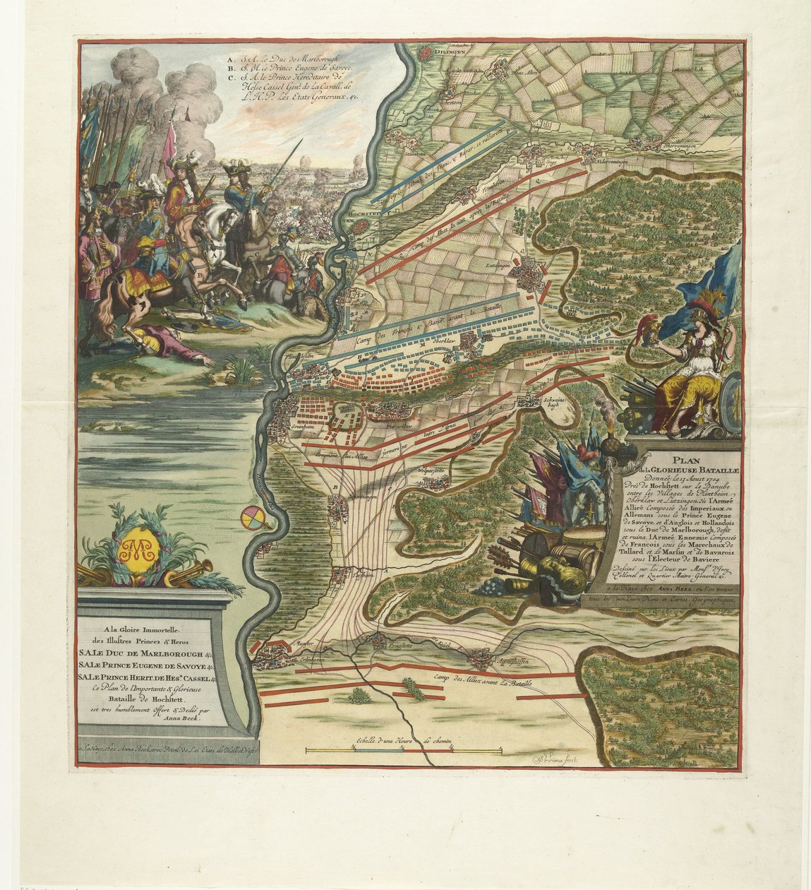 Bataille de Höchstädt, 1704 - Jan van Vianen