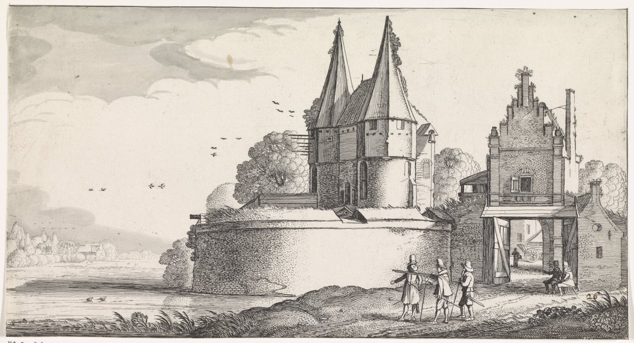 Soldats près d