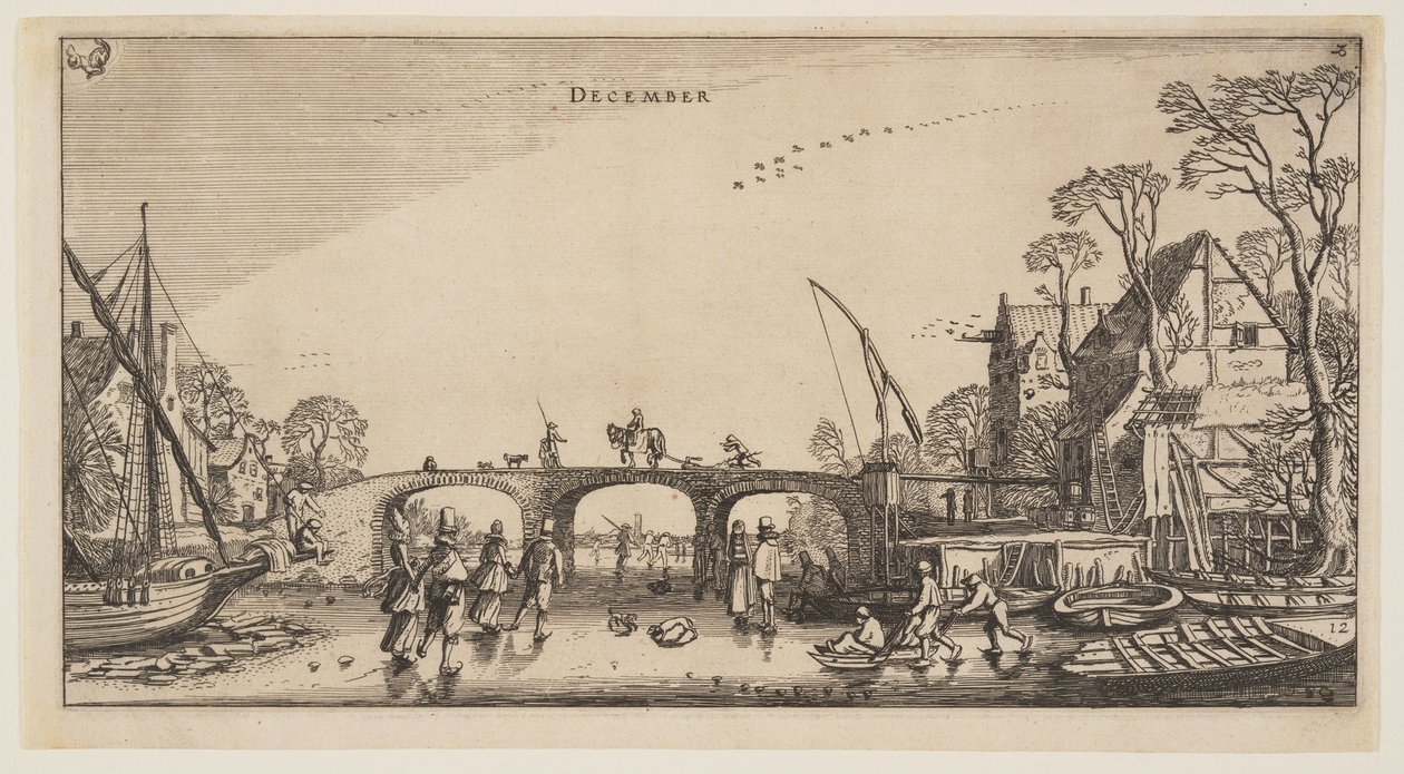 Décembre, extrait des Douze mois de l