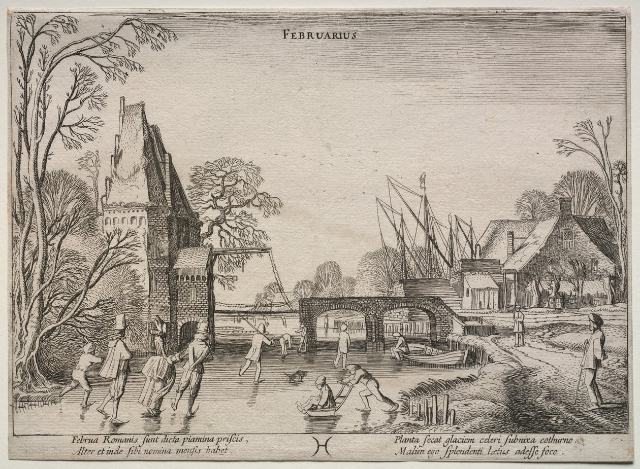 Les Douze Mois : Février - Jan van de Velde II