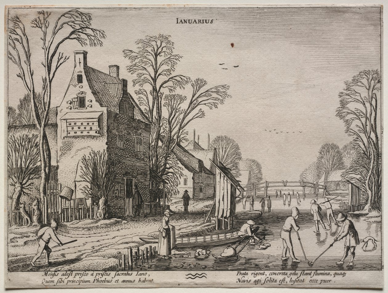 Les Douze Mois : Janvier - Jan van de Velde II