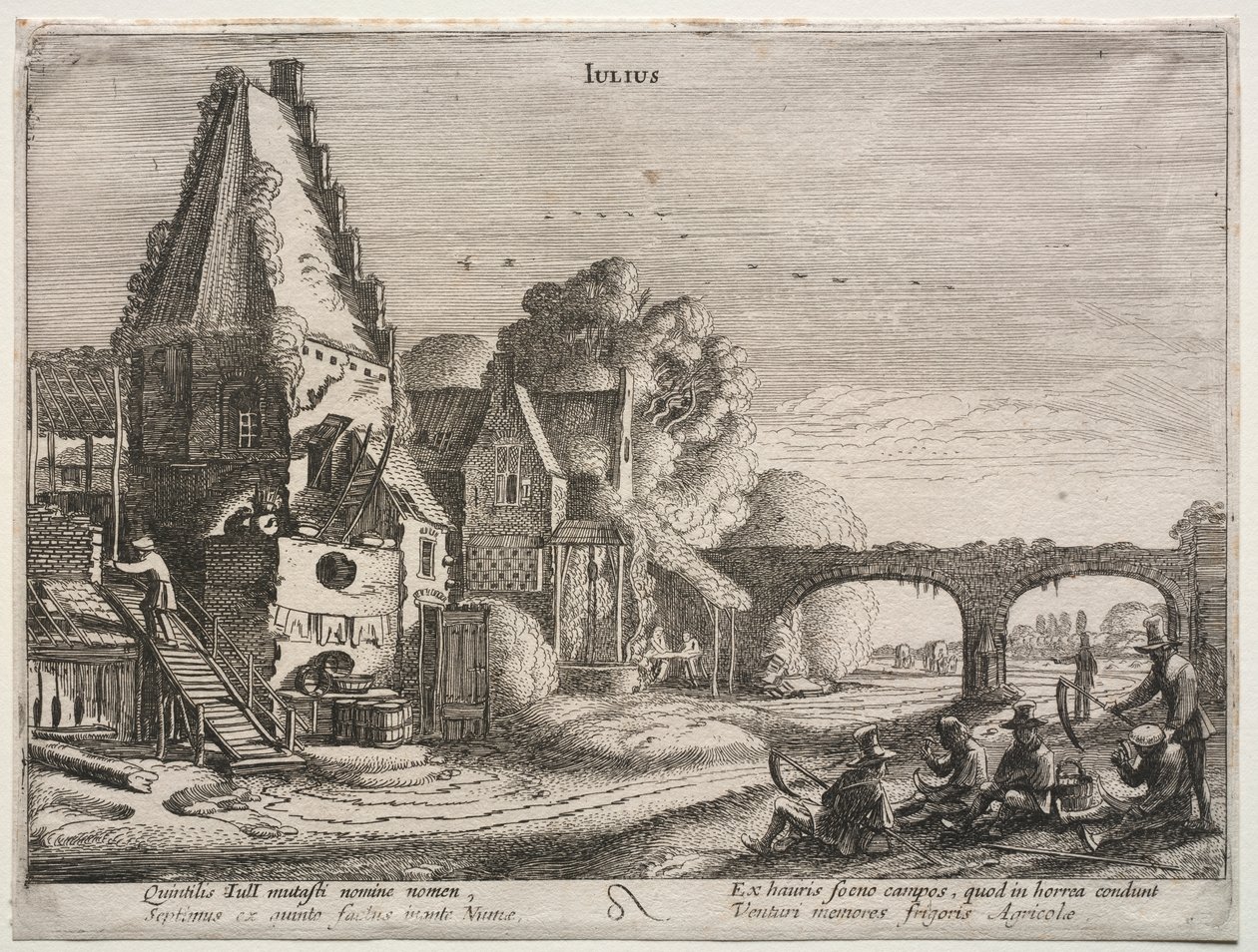 Les Douze Mois : Juillet - Jan van de Velde II