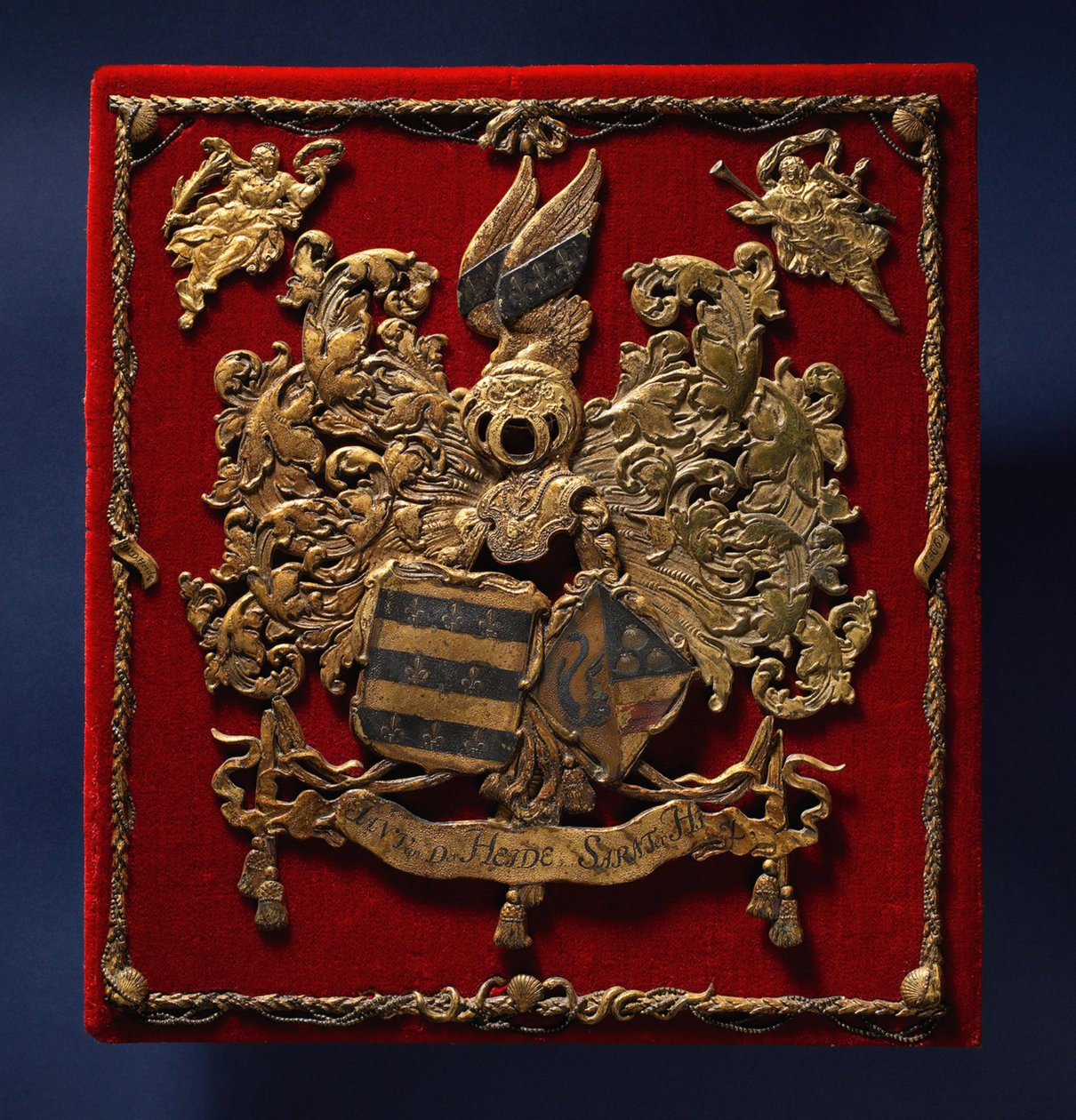Armoiries familiales de Jan van der Heyden et Sara ter Hiel - Jan van der Heyden