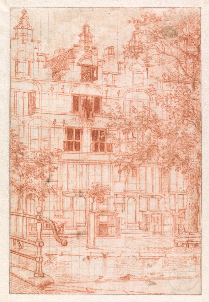 Après un incendie sur le Herengracht en 1683 - Jan van der Heyden