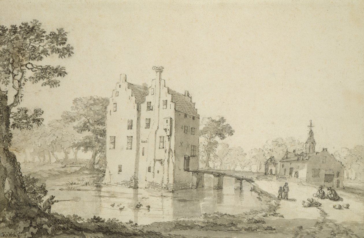 Château de Zuylenburgh (Slot Zuylen) - Jan van der Heyden