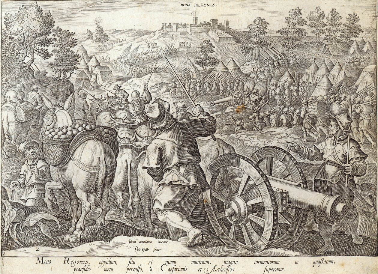 La bataille de Mons Regionis, planche de 