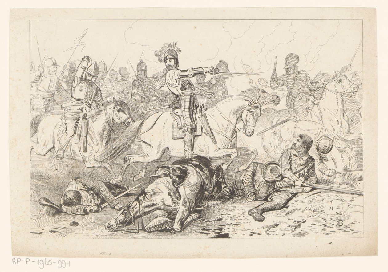 Bataille de Nieuport - Jan van der Veen (prentmaker)