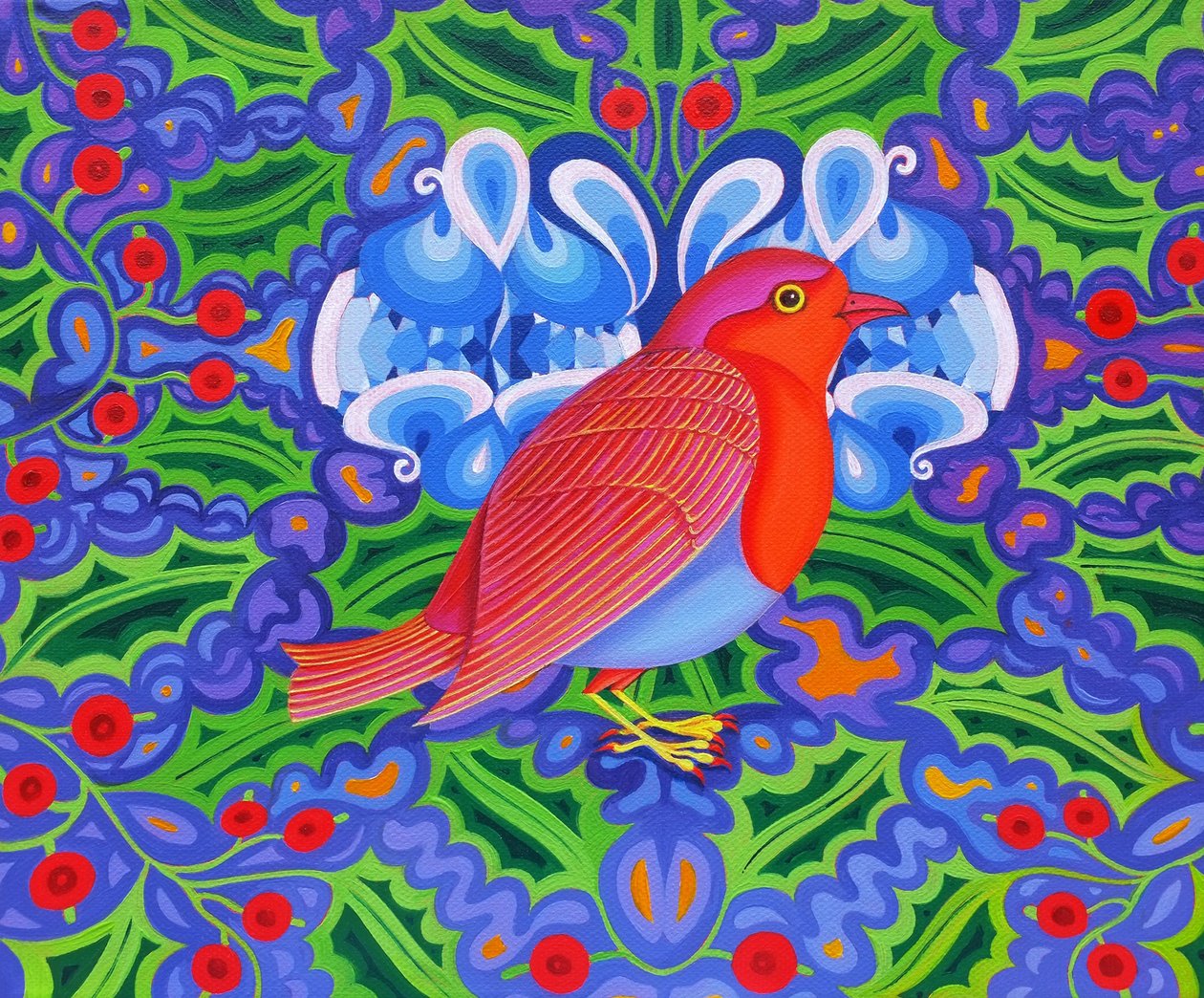 Rouge-gorge de Noël, 2012 - Jane Tattersfield