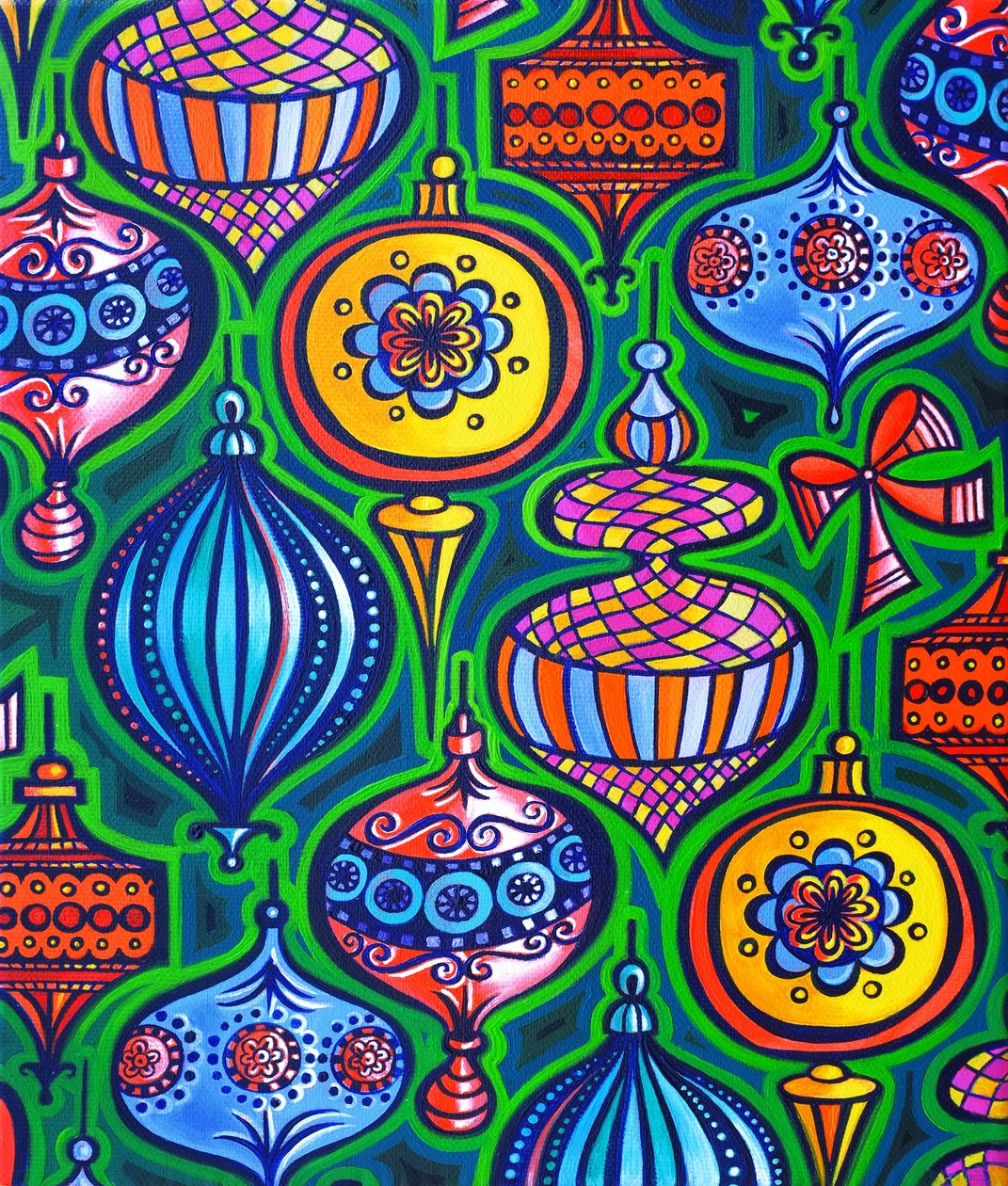 Boules de Noël, 2015 - Jane Tattersfield